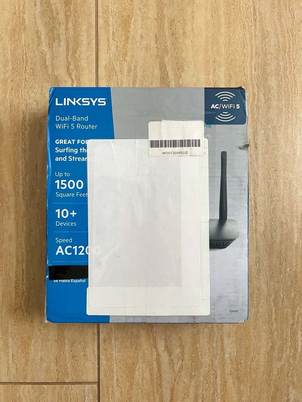Linksys E5400 AC1200 Dual-Band WiFi 5 Router